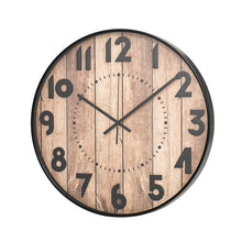 Load image into Gallery viewer, Clock Wood Look 3 Assorted 50CM - 926142
