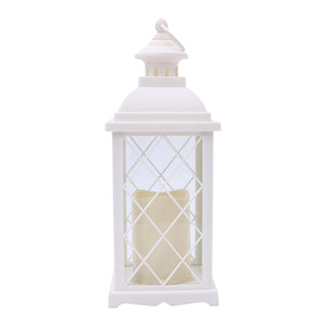 Lantern White 13X33CM - 929059