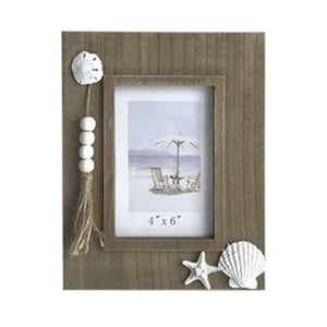 Photo Frame with Shell Natural - 931237