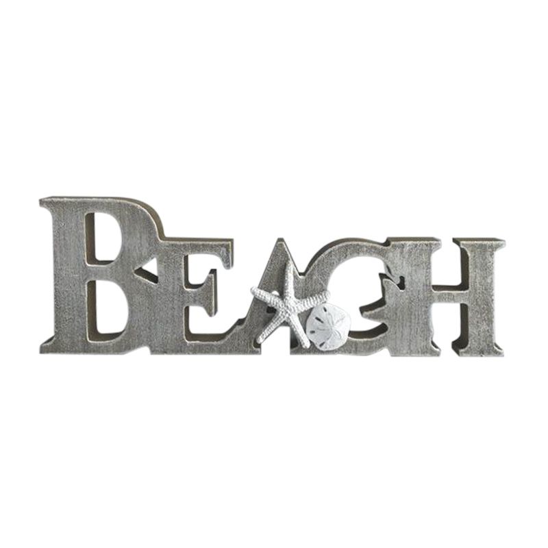 Sign Beach White Natural - 931240