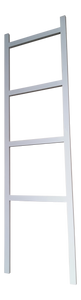 SLF Ladder Solidwood White 180 x 60cm - 972161