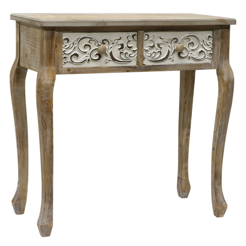 SLF Sofa Table 2 Drawer Boho Fleur - 972236