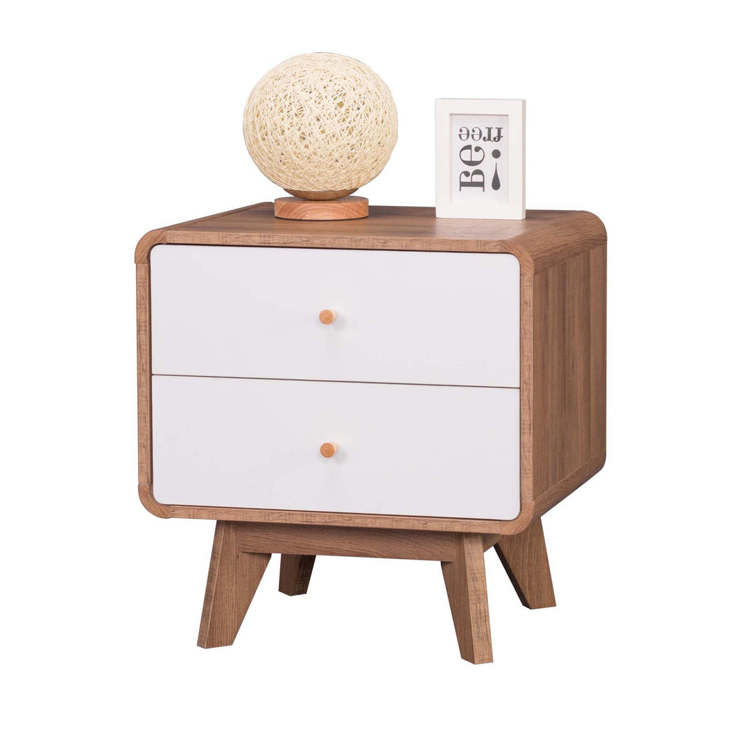 SLF Flynn Bedside Natural/White - 972237