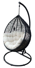 Load image into Gallery viewer, SLF Casa Hanging Pod Chair Steel Frame Black - 974001
