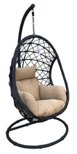 Load image into Gallery viewer, SLF Torino Hanging Pod Chair Steel Frame Black - 974016
