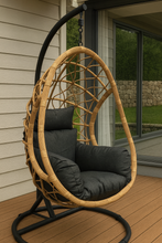 Load image into Gallery viewer, SLF Torino Hanging Pod Chair Steel Frame Natural - 974017
