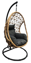Load image into Gallery viewer, SLF Torino Hanging Pod Chair Steel Frame Natural - 974017
