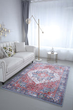 Load image into Gallery viewer, CR MF Rug Printed Red/Blue Trans 140x200CM - 985199
