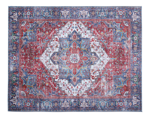 CR MF Rug Printed Red/Blue Trans 140x200CM - 985199