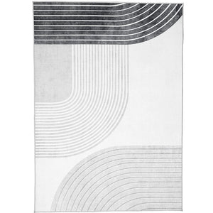 CR Venice Rug Grey Curve 1.4x2MT - 985326