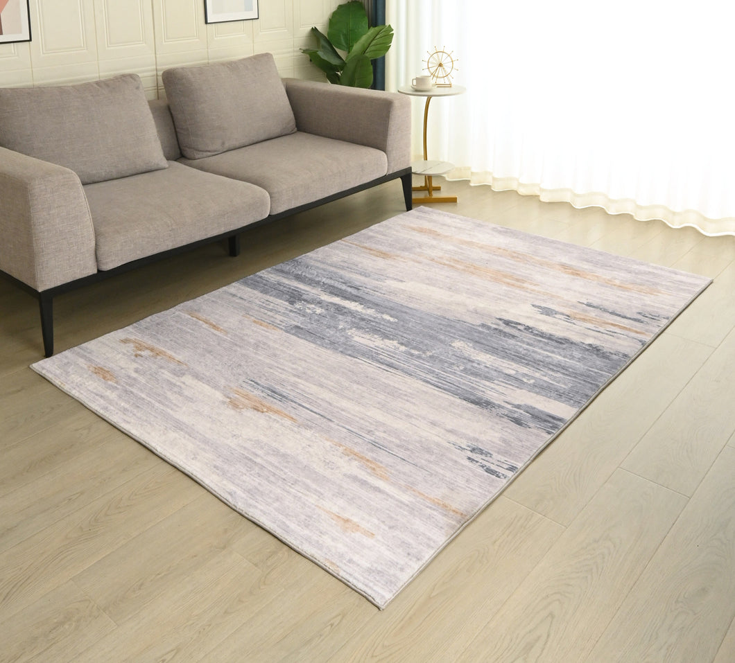 CR Rug Thick Microfibre Blend Grey 160X230CM - 985380