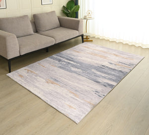CR Rug Thick Microfibre Blend Grey 50X80CM - 985394