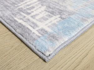 CR Rug Thick Microfibre Blend Light Blue 160X230CM - 985382