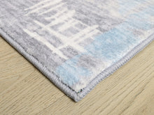 Load image into Gallery viewer, CR Rug Thick Microfibre Blend Light Blue 50X80CM - 985396
