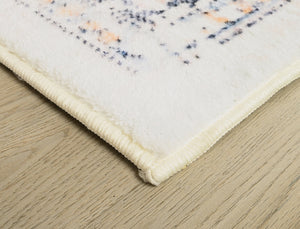 CR Rug Thick Microfibre Grey/Red 160X230CM - 985384