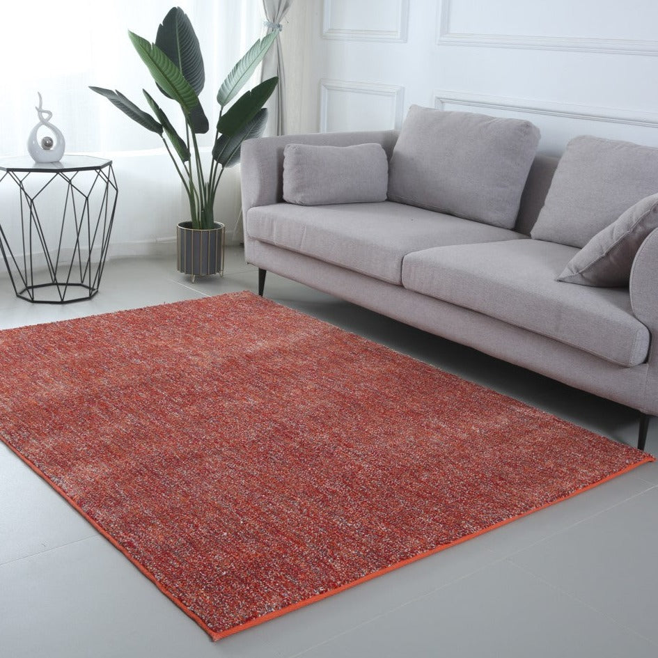 CR Madison Rug Orange/Red/Grey 140X200CM - 985797