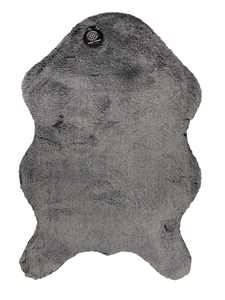 Casa Rosso Lapin Rug 2Tone Black/Grey 60X90CM - 985832