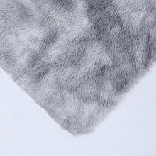 Load image into Gallery viewer, CR Spiral Rug Plush 2Tone Tie Dye Silver 140X200CM - 985889
