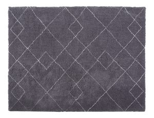 CR Casa Rug Tufted Diamond Pattern Grey 140x200CM - 985995