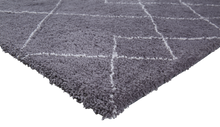 Load image into Gallery viewer, CR Casa Rug Tufted Diamond Pattern Grey 140x200CM - 985995
