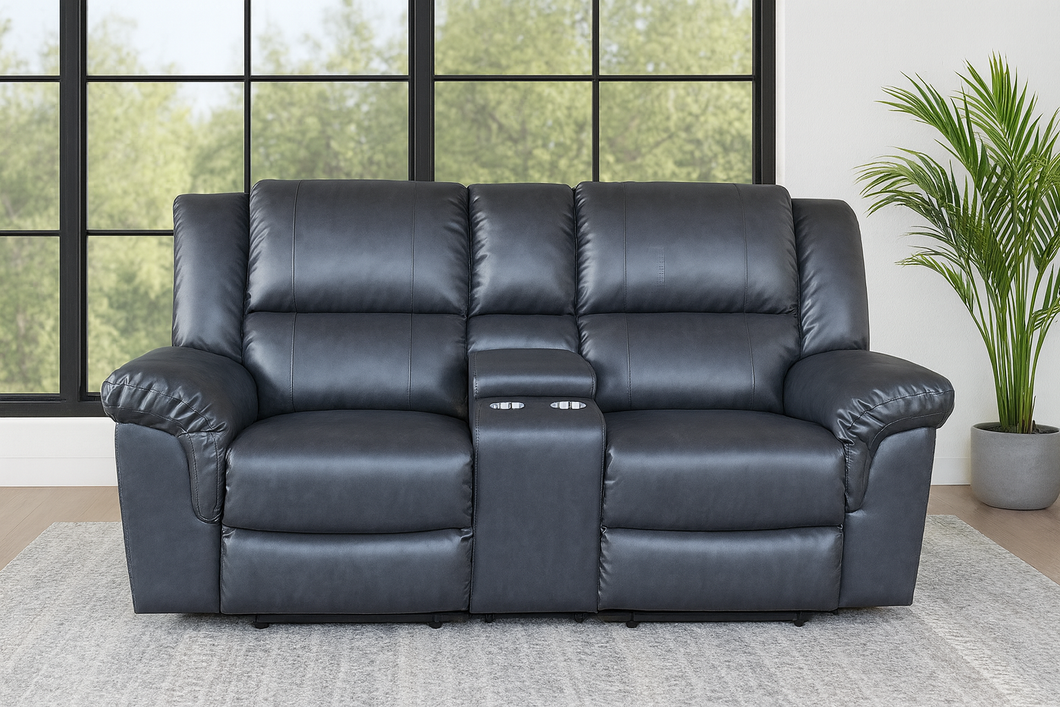 SLF Phuket Recliner 2 Seater Black - 993056