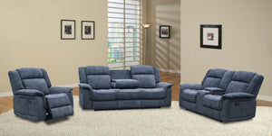 SLF Denver Recliner 2 Seater Midnight - 993083