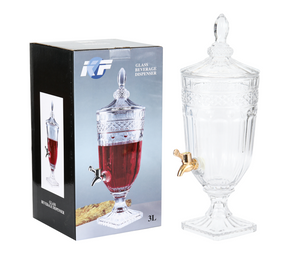 Drink Dispenser Spanish Glass 3LT - 627063