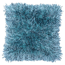 Load image into Gallery viewer, CR Tammy Cushion Bobble Shaggy Blue/Black 45CM - 665210
