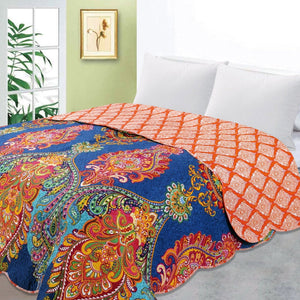 Casa Rosso Vintage Quilt Indian Bright Queen 200X240CM - 665227