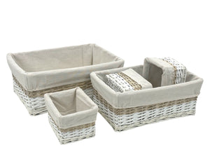 Hampton Willow Rectangular Basket Medium - 621007