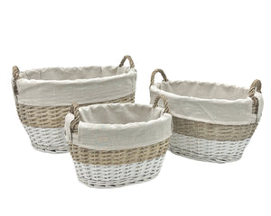 Hampton Willow Oval Basket Large - 621009