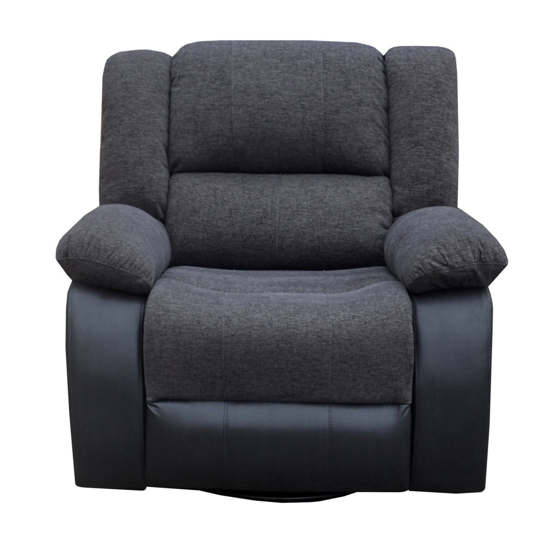 SLF Elliot 1 Seater Recliner Black - 993020