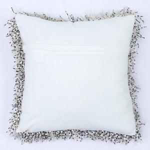 CR Tammy Cushion Bobble Shaggy White/Black 45CM - 665209