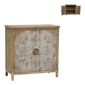 SLF Cabinet with White Detail Flower Front - 972003