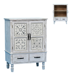 SLF Cabinet Cleo with White Lattice Door - 972149