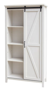 SLF Celia Cabinet Tall White with Sliding Door - 994018
