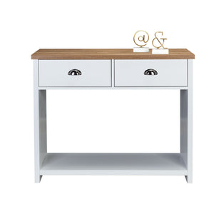 SLF Byron Cabinet 2 Tone Natural/White - 994030